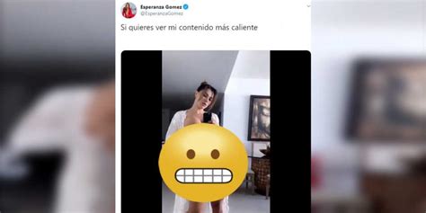 clitoris de esperanza gmez|Esperanza Gómez subió polémico video en ‘bola’ en Twitter